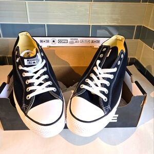 Converse Black Canvas Sneakers